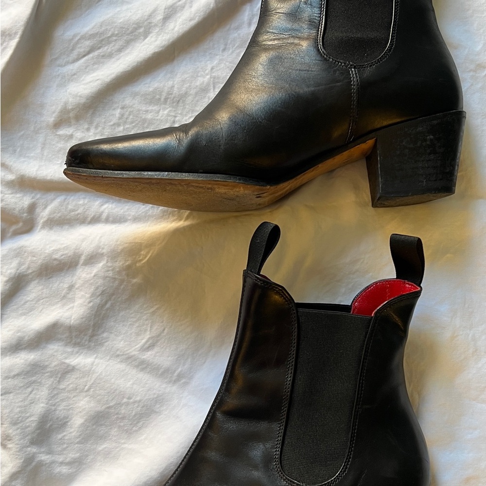 Beatwear Mark Astbury Beatle Boots Vintage Reproduction Chelsea Ankle 37 7 - Picture 3 of 12
